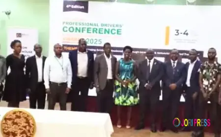 “Driving Is a Profession, Not Just a Job”: Katumba Rallies Drivers to Embrace TVET at 2025 Conference