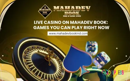 Live Casino on Mahadev Book: Games You Can Play Right Now