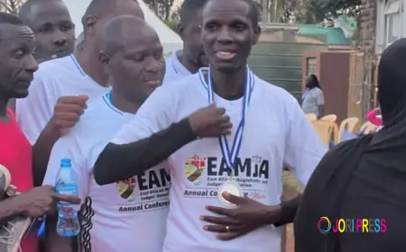 Uganda’s Magistrate Kirya Martins shines at the EAMJA Games in Nairobi