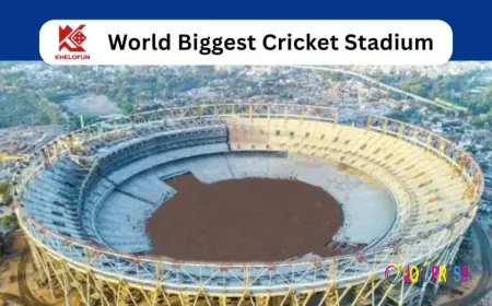 World Biggest Cricket Stadium for this Khelofun Differentiate on Capacity History and Atmosphere