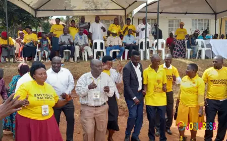 30.000 Kawempe Emyooga Beneficiaries pledge to support Museveni’s presidential bid