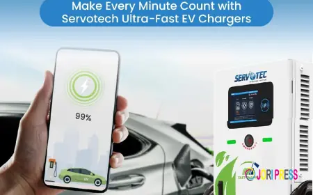 Servotech Ultra-Fast EV Chargers