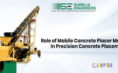 Role of Mobile Concrete Placer Machines in Precision Concrete Placement