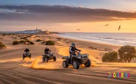 Luxury Quad Biking Experience in Essaouira Desert & Beach