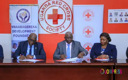 Uganda Red Cross inks MOU with Nnabagereka Development Foundation to empower youth & promote human virtues.