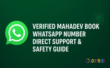 Verified Mahadev Book WhatsApp Number – Direct Support & Safety Guide