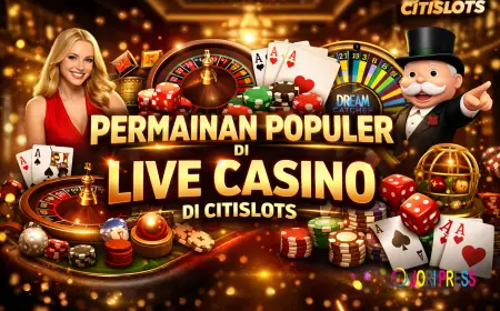 Rasakan Sensasi Live Casino: Permainan Populer yang Wajib Dicoba di Citislots