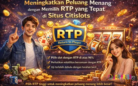 Meningkatkan Peluang Menang dengan Memilih RTP yang Tepat di Situs Citislots