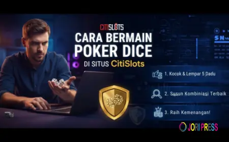 Cara Bermain Poker Dice di Situs CitiSlots: Panduan Lengkap untuk Pemula