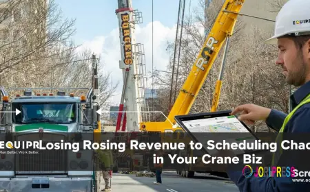 PLANT & MOBILE CRANE HIRE SOFTWARE