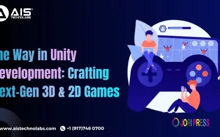AIS Technolabs Leads the Way in Unity Development: Crafting Next-Gen 3D & 2D Games