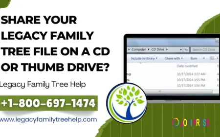 How To Share Your Legacy Family Tree File On A CD Or Thumb Drive?