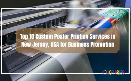 Top Custom Poster Printing Services in New Jersey, USA