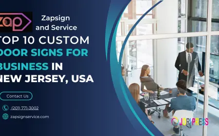 Top 10 Custom Door Signs for Business in New Jersey, USA