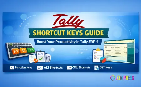 Tally Shortcut Keys: A Complete Guide to Tally.ERP 9 Shortcut Keys for Faster Accounting