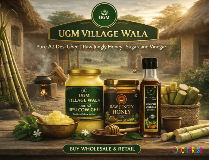 Pure A2 Desi Ghee, Raw Honey & Sugarcane Vinegar – Bulk & Retail Supplier India