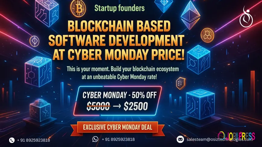 Cyber Monday Deals You Can’t Overlook: Blockchain Software Starting at Just $2500