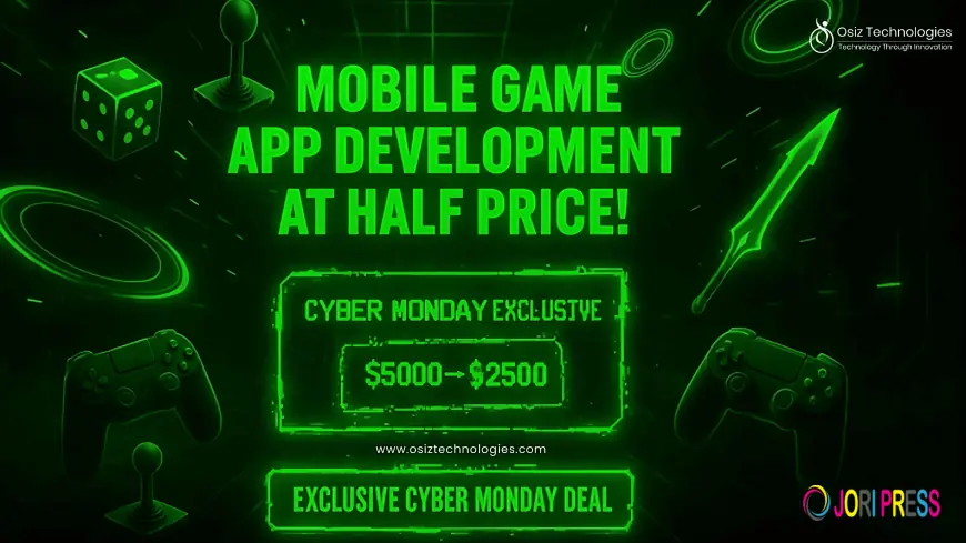 Cyber Monday Flash Deal in U.S.: Mobile Game App Development at $2500!