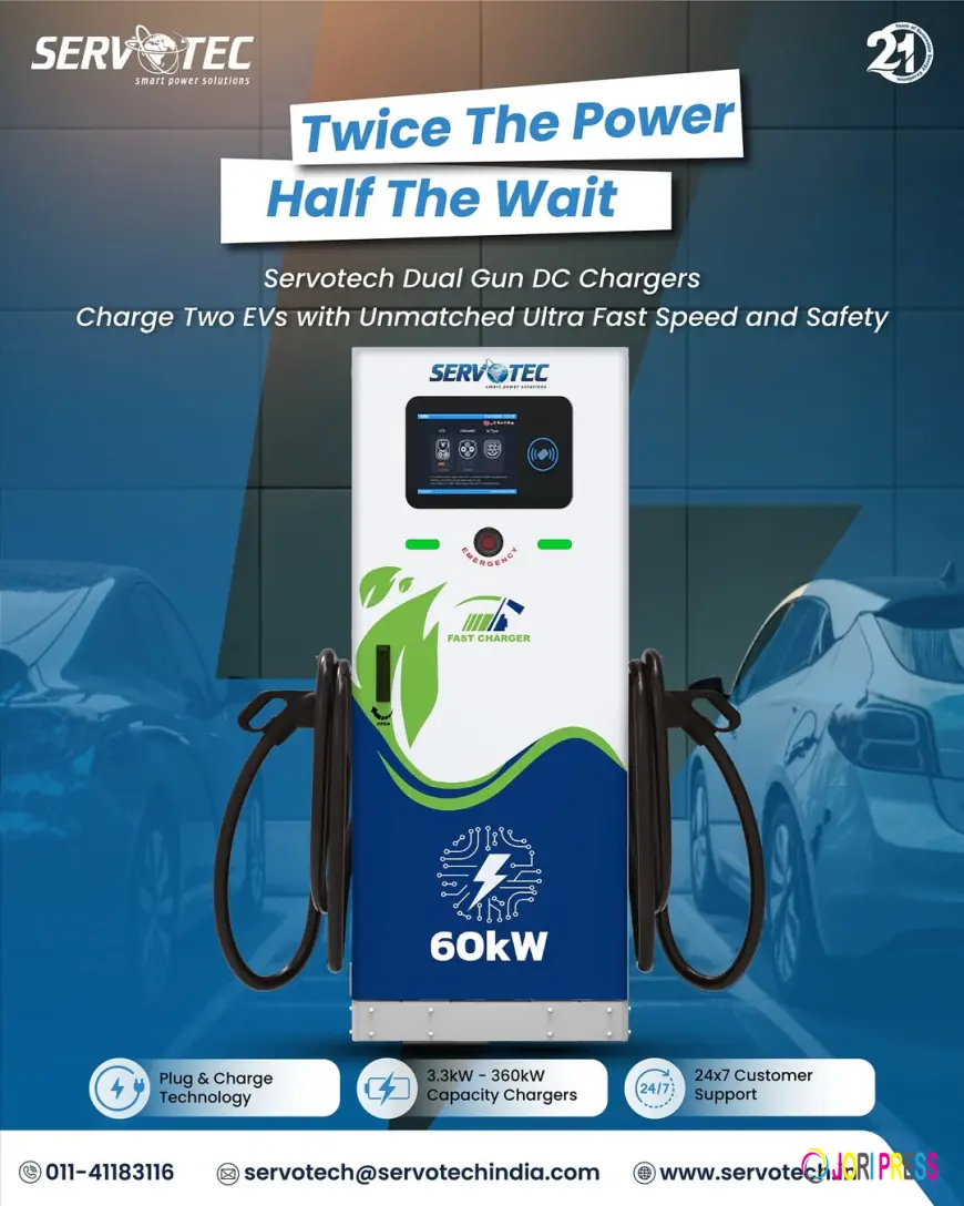 Servotech Dual Gun DC Chargers