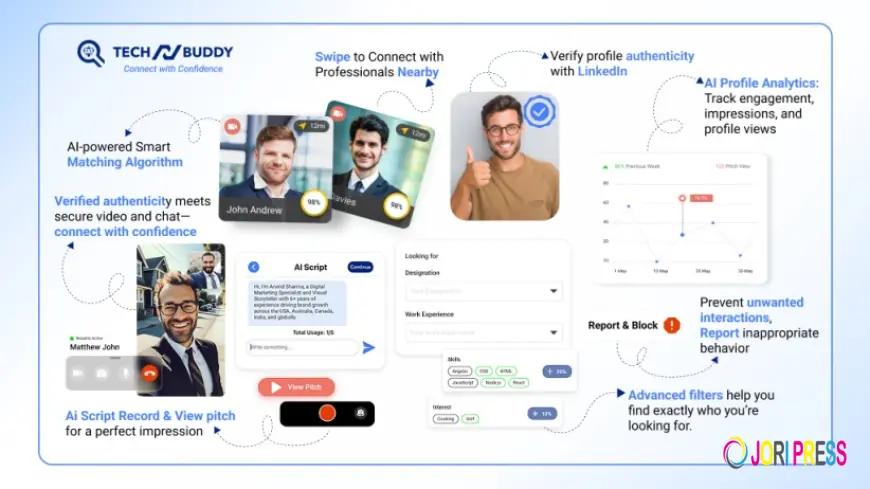techNbuddy App: Build Meaningful Professional Connections the Smart Way