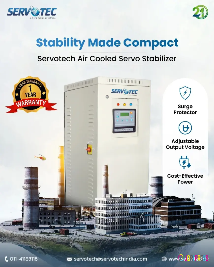 Servotech Air Cooled Servotech Stabilizer