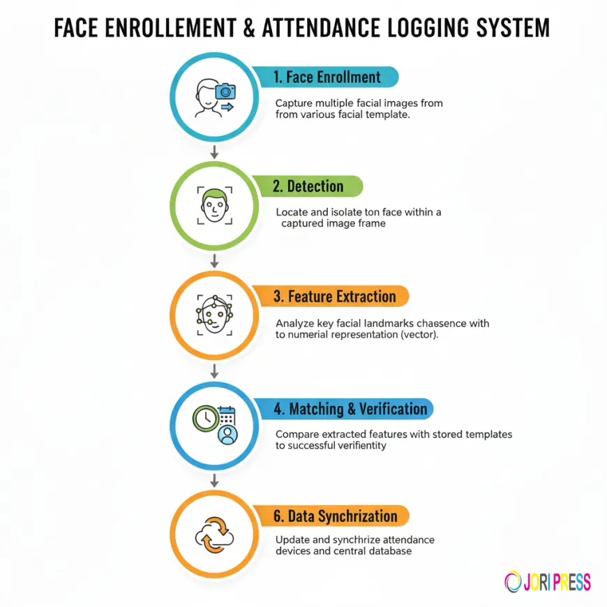 How a Face Recognition System Works for Attendance Management