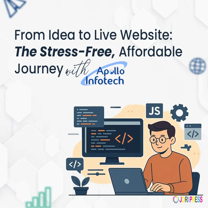 From Idea to Live Website: The Stress-Free, Affordable Journey with Apollo Infotech
