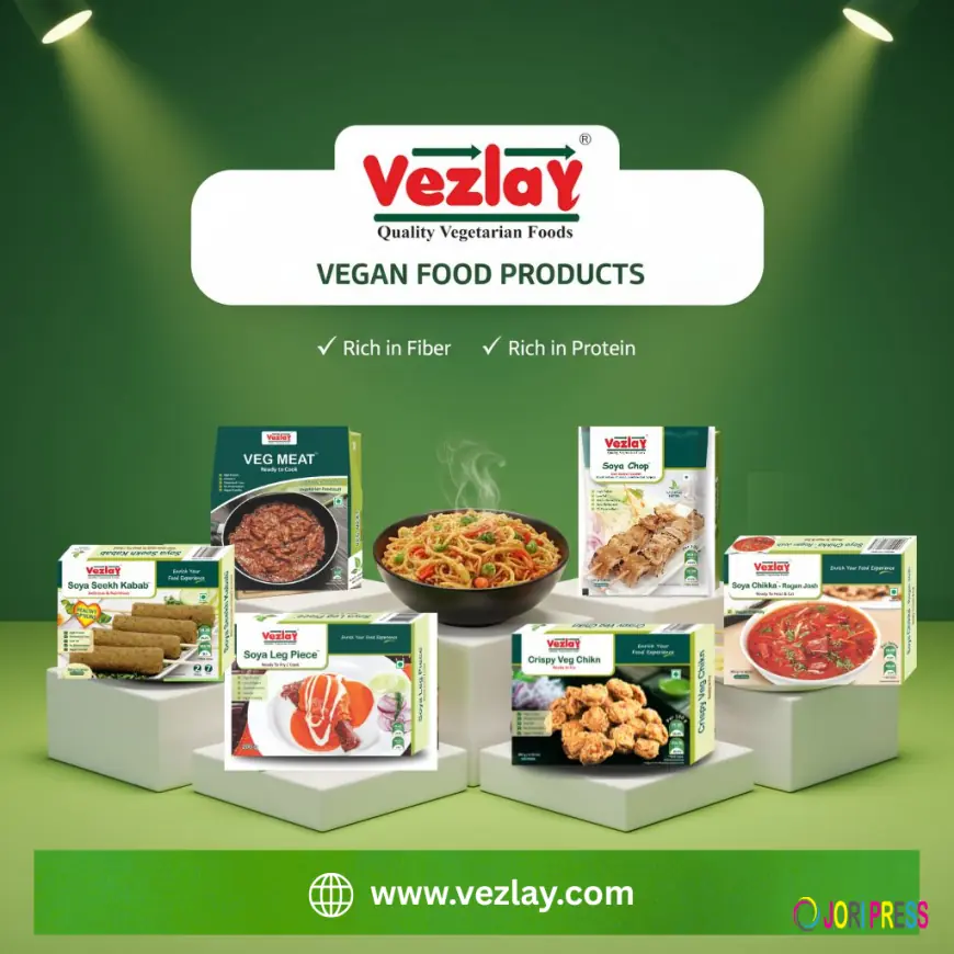 Vegan Food Revolution with Vezlay Foods: A Delicious Path to Healthier Living