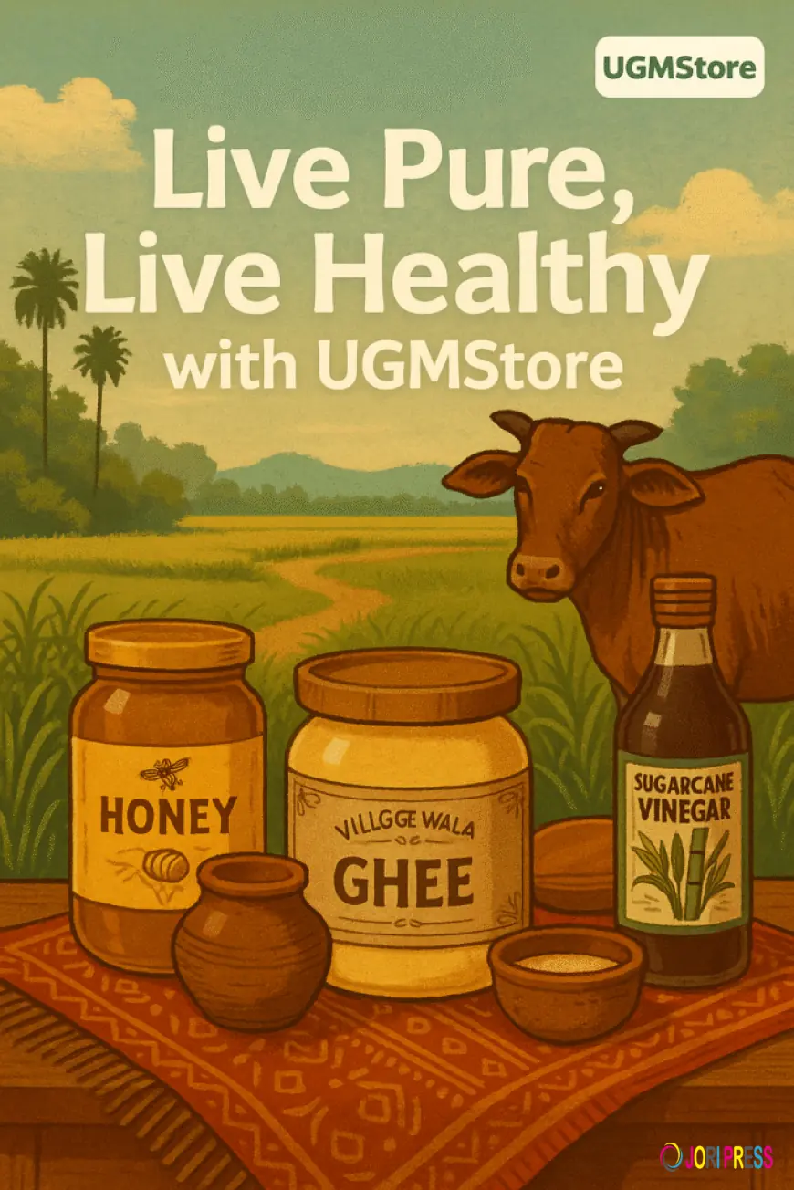 Discover the Power of Nature: A2 Desi Ghee, Raw Honey & Sugarcane Vinegar ?