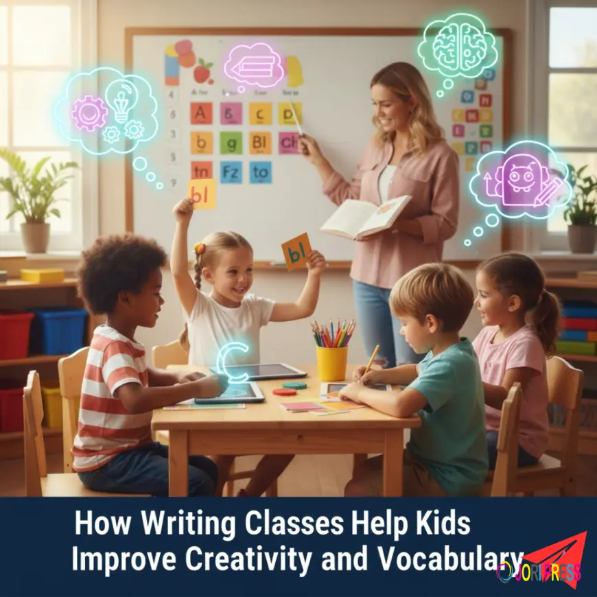 How Writing Classes Help Kids Improve Creativity and Vocabulary