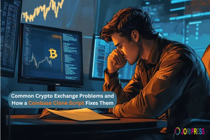 Common Crypto Exchange Problems and How a Coinbase Clone Script Fixes Them