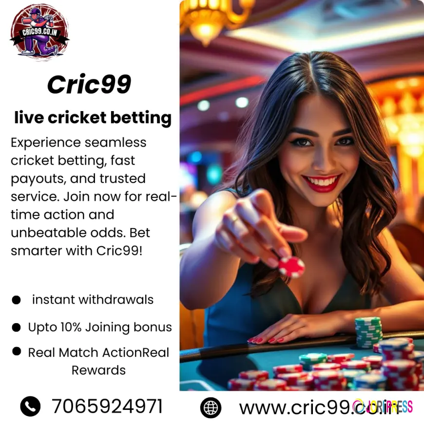 Live Cricket Betting Exposed: How Cric99 Becomes Your Top Betting ID Provider