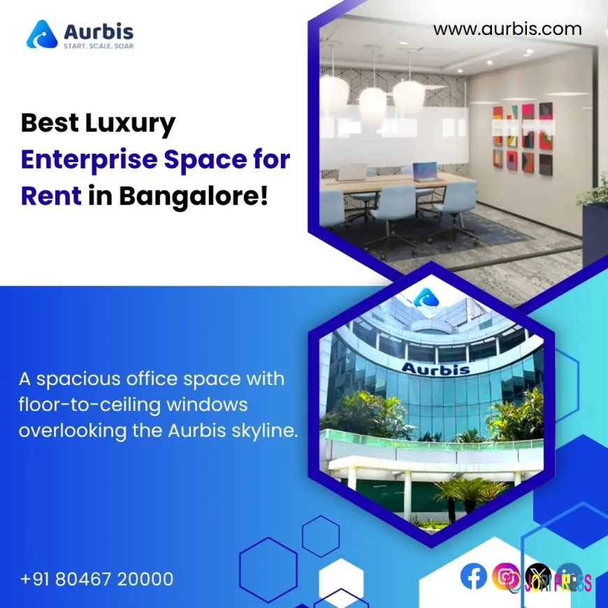 Shared Office Space in Bangalore – Aurbis: The Smarter Way to Work and Grow