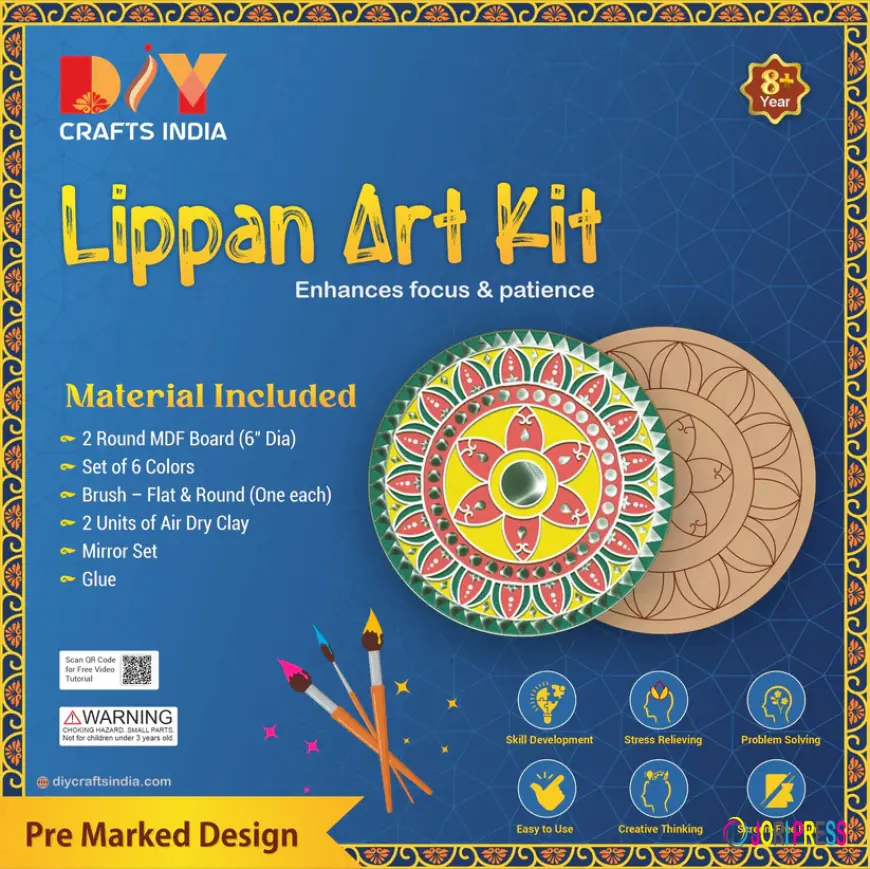 Lippan Art Materials List You Need Before Starting Your First Lippan Art Kit