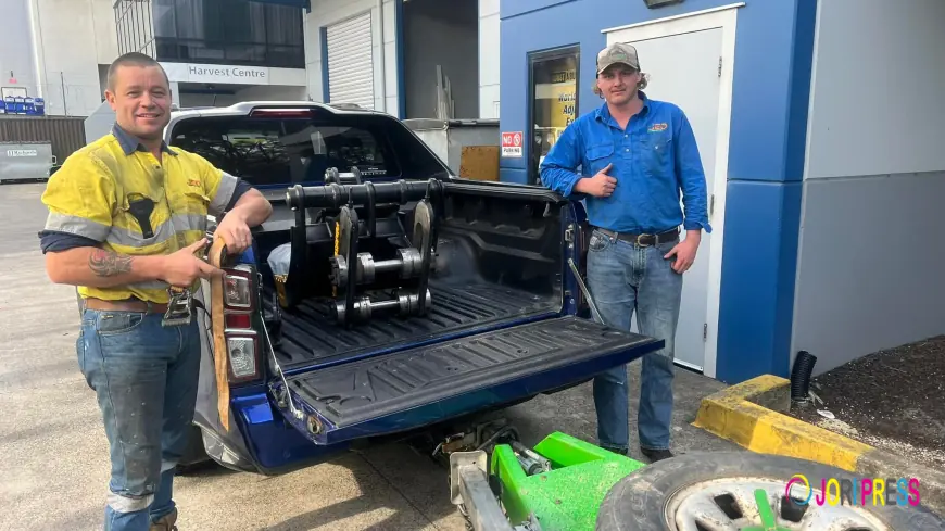 custom excavator attachments Australia