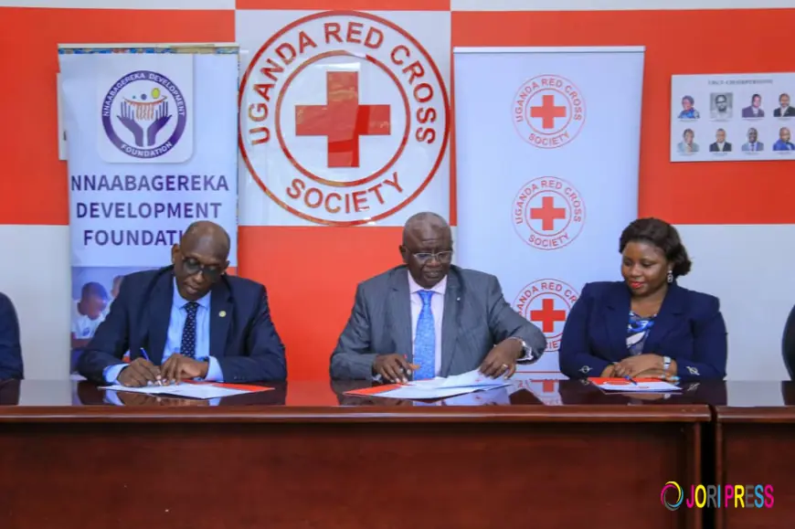Uganda Red Cross inks MOU with Nnabagereka Development Foundation to empower youth & promote human virtues.
