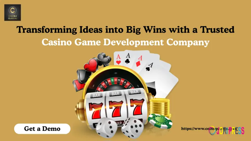 Transforming Ideas into Big Wins with a Trusted Casino Game Development Company