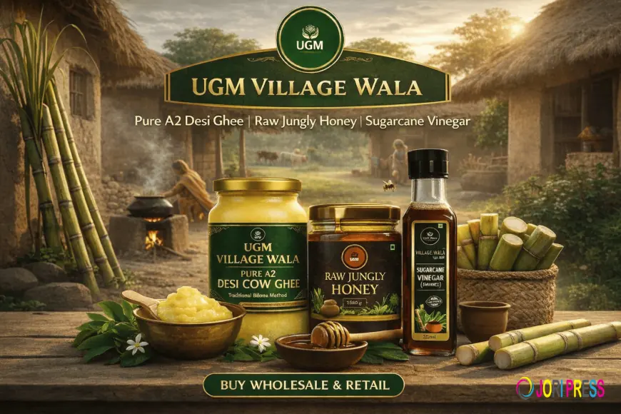 Pure A2 Desi Ghee, Raw Honey & Sugarcane Vinegar – Bulk & Retail Supplier India