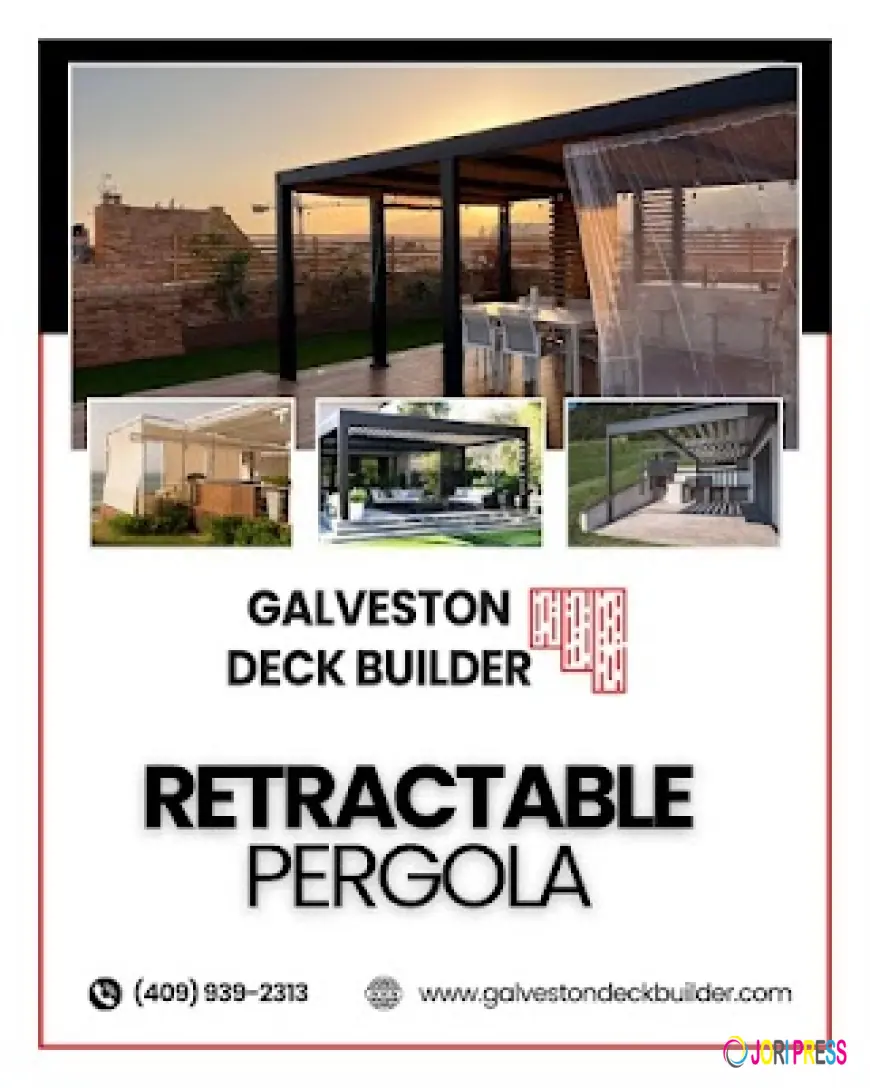Galveston Deck Builder Launches Professional Retractable Pergola Installation in Galveston, TX