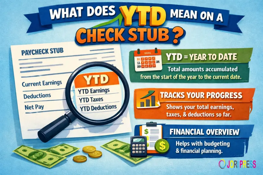 What Does YTD Mean on a Check Stub?