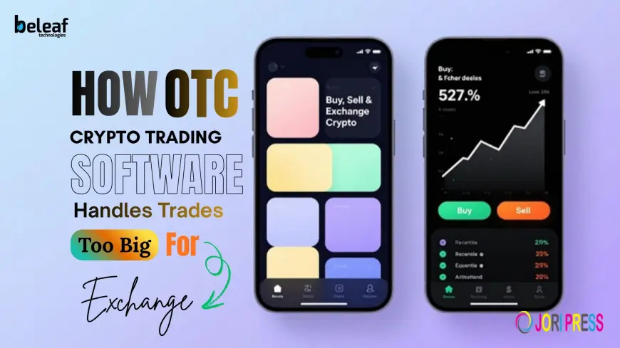 How OTC Crypto Trading Software Handles Trades Too Big for Exchanges