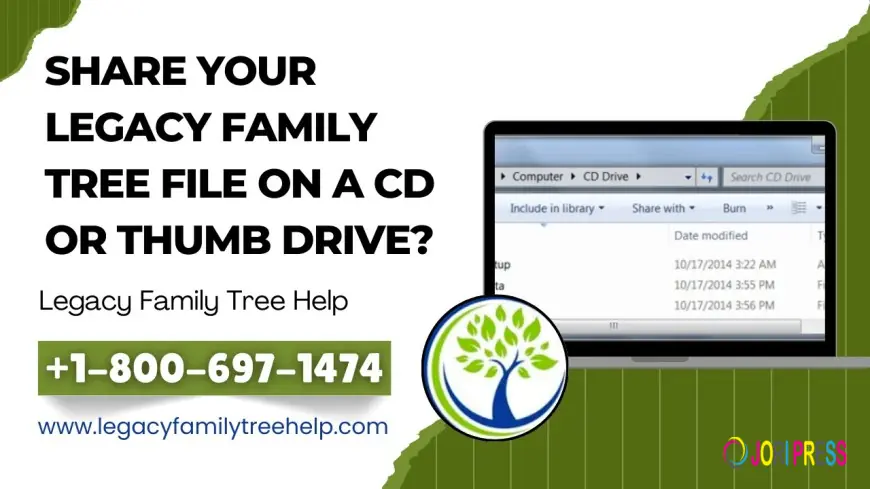 How To Share Your Legacy Family Tree File On A CD Or Thumb Drive?
