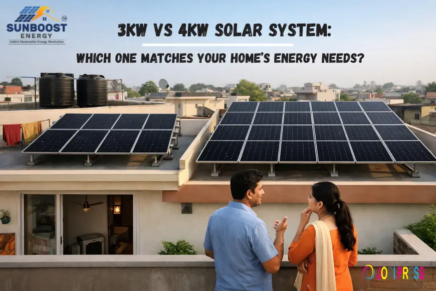 3kW vs 4kW Solar System: Which One Matches Your Home’s Energy Needs?