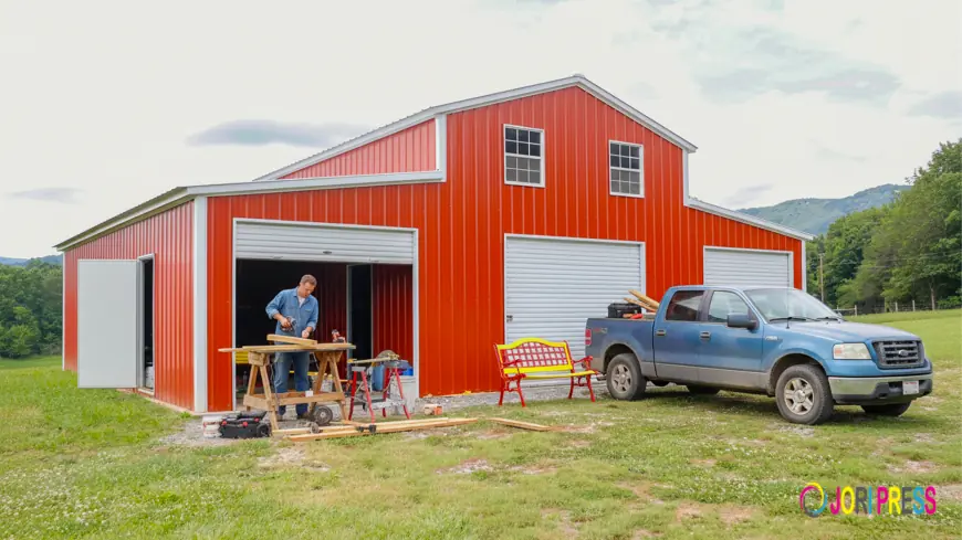 How to Transform Your Metal Barn into a Multi-Purpose Workspace