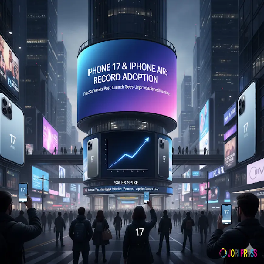 iPhone 17 and iPhone Air See Record-Breaking Adoption in First Six Weeks Post-Launch