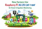 How Farmers Use Raspberry Pi 4G LTE CAT‑1 HAT for Smart Irrigation Monitoring