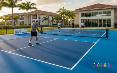 Commercial Pickleball Court Contractor: What Matters Beyond Just Building a Court