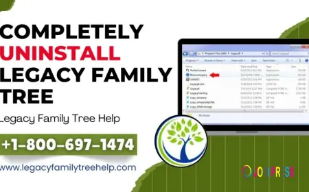 How To Completely Uninstall Legacy Family Tree?