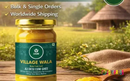 Buy A2 Desi Cow Ghee Online | Bilona Method | Wholesale & Retail Worldwide