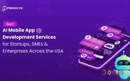Best AI Mobile App Development Services for Startups, SMEs & Enterprises Across the USA